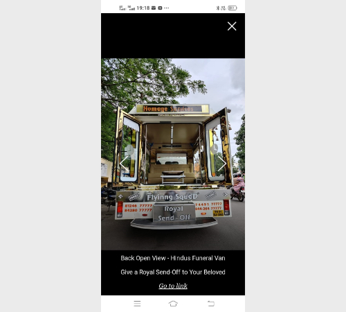 VIP Funeral Service in Chennai